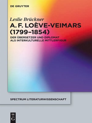 cover image of Adolphe François Loève-Veimars (1799-1854)